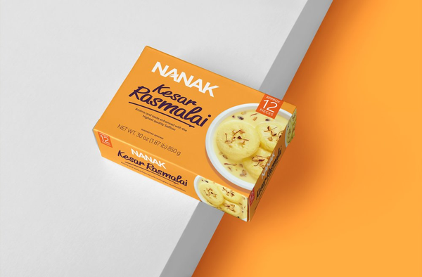 Nanak Kesar Rasmalai 850 g