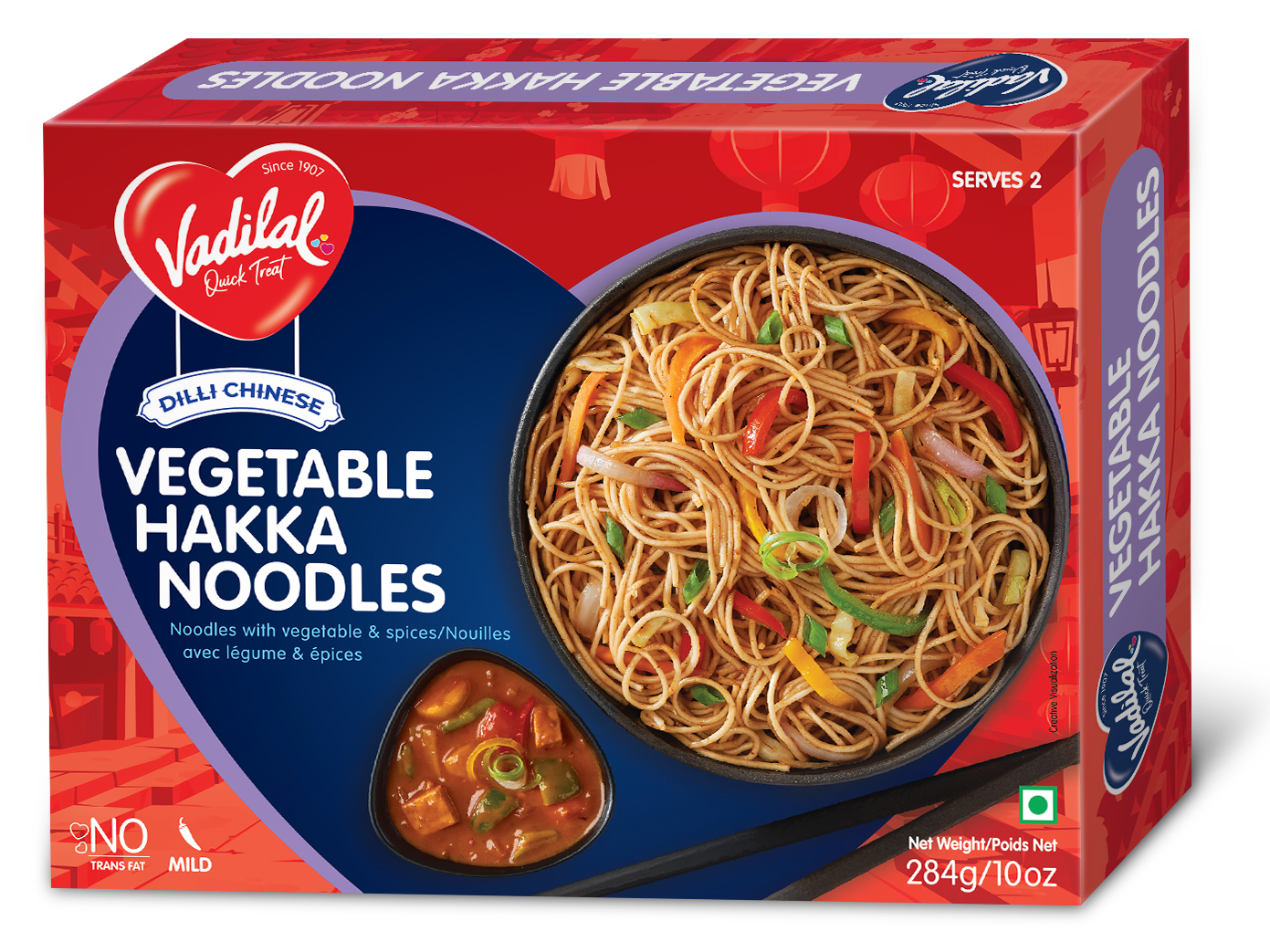 Vadilal Veg Hakka Noodles 284 g