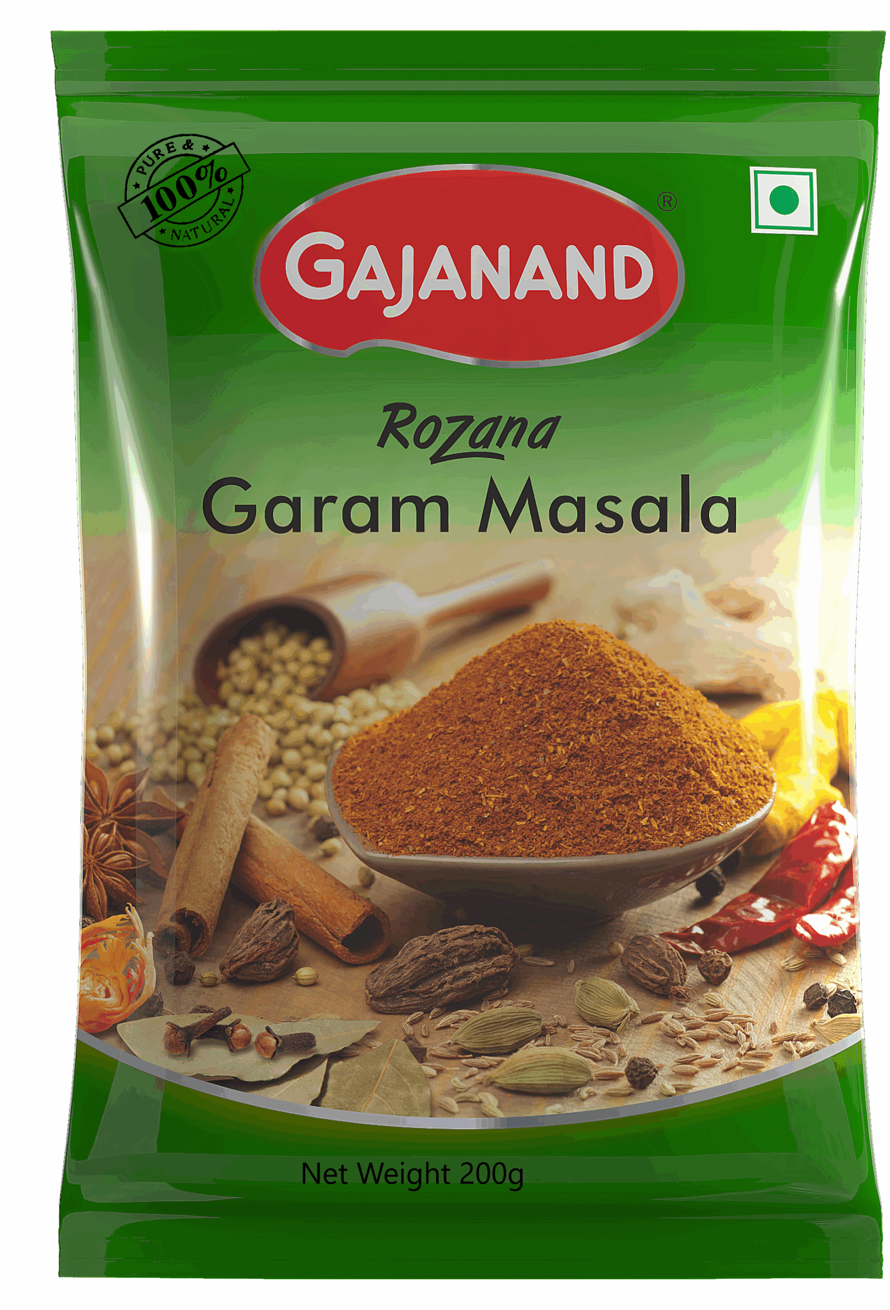 Gajanand Garam Masala Whole 200 g