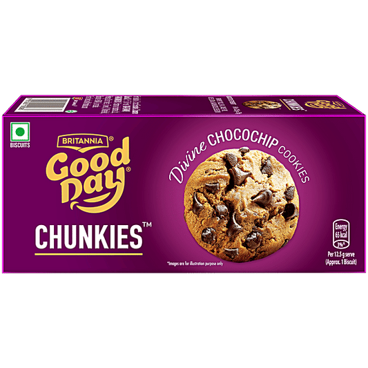 Britannia Gd: Chunkies Chocolate 75 g