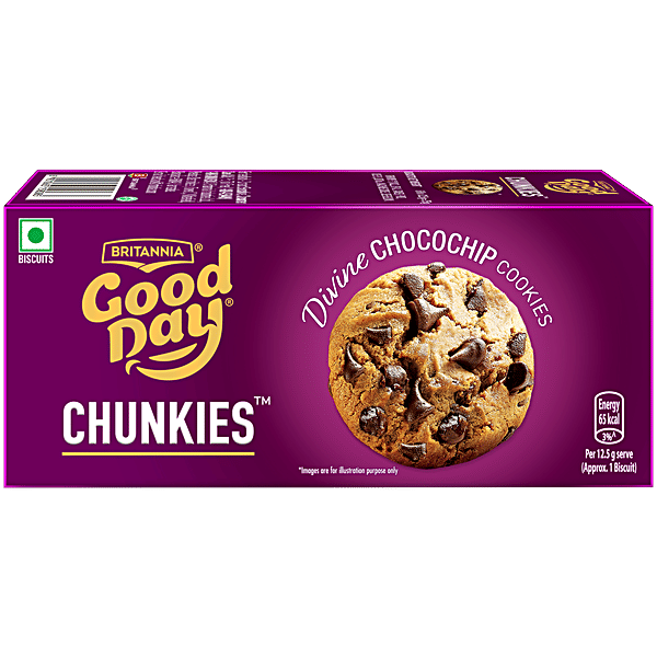 Britannia Gd: Chunkies Chocolate 75 g