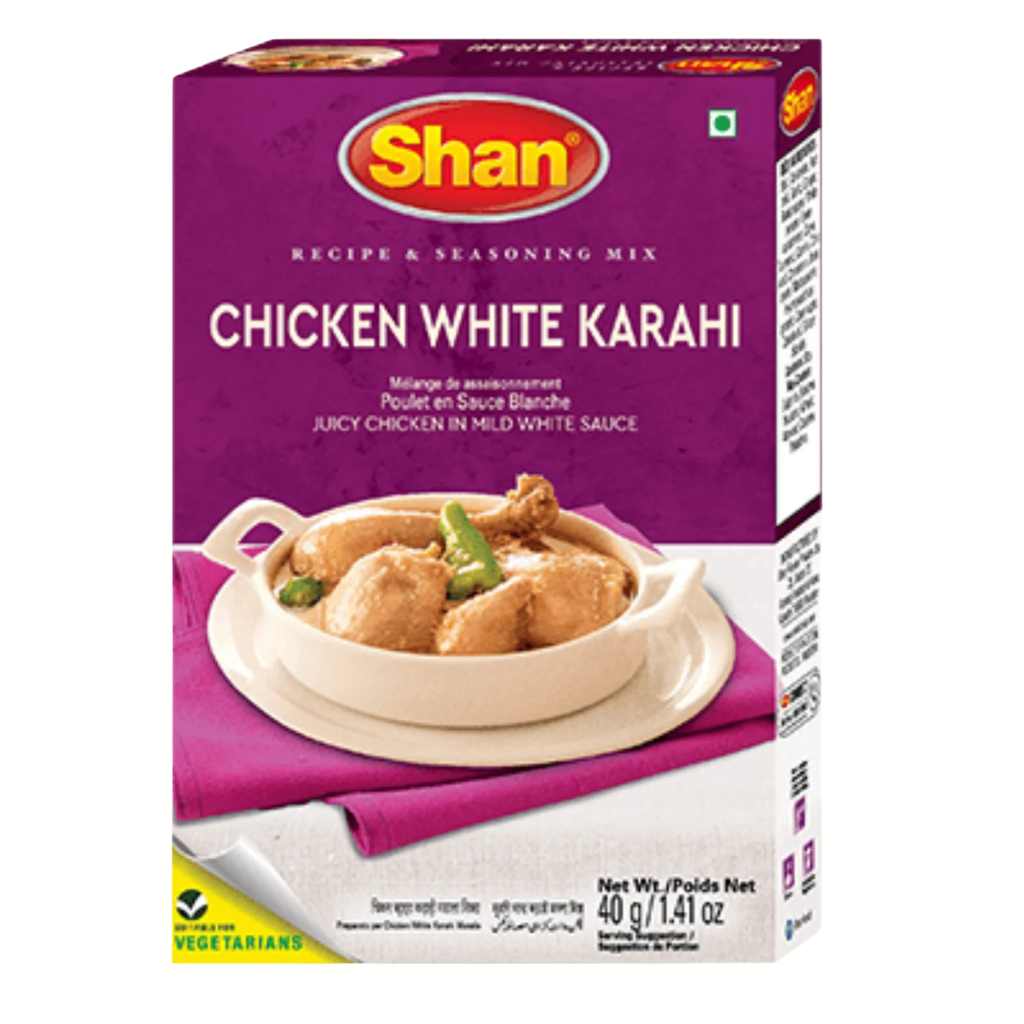 Shan R&S Mix – Chicken White Karahi (40g)