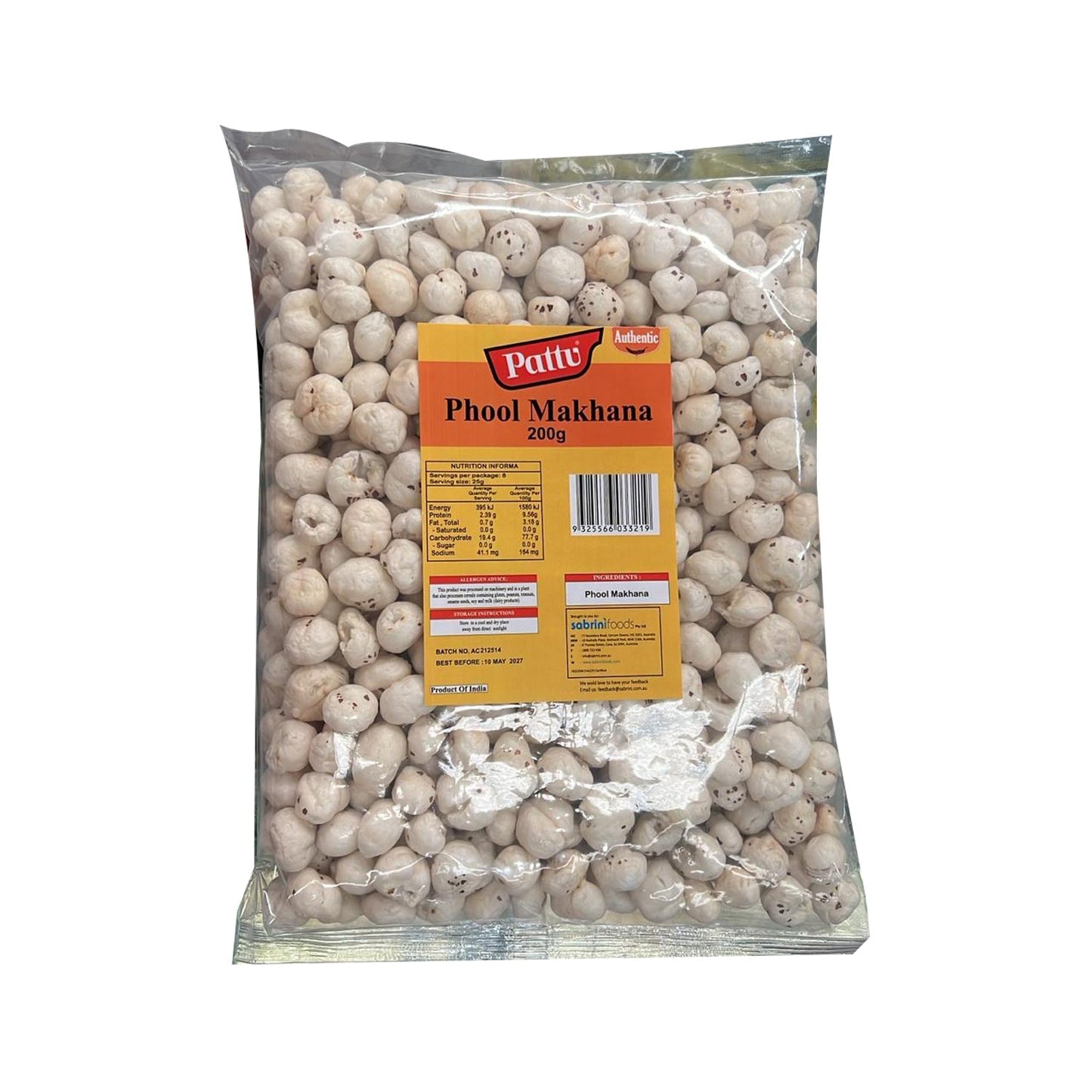 Pattu Phool Makhana 200 g