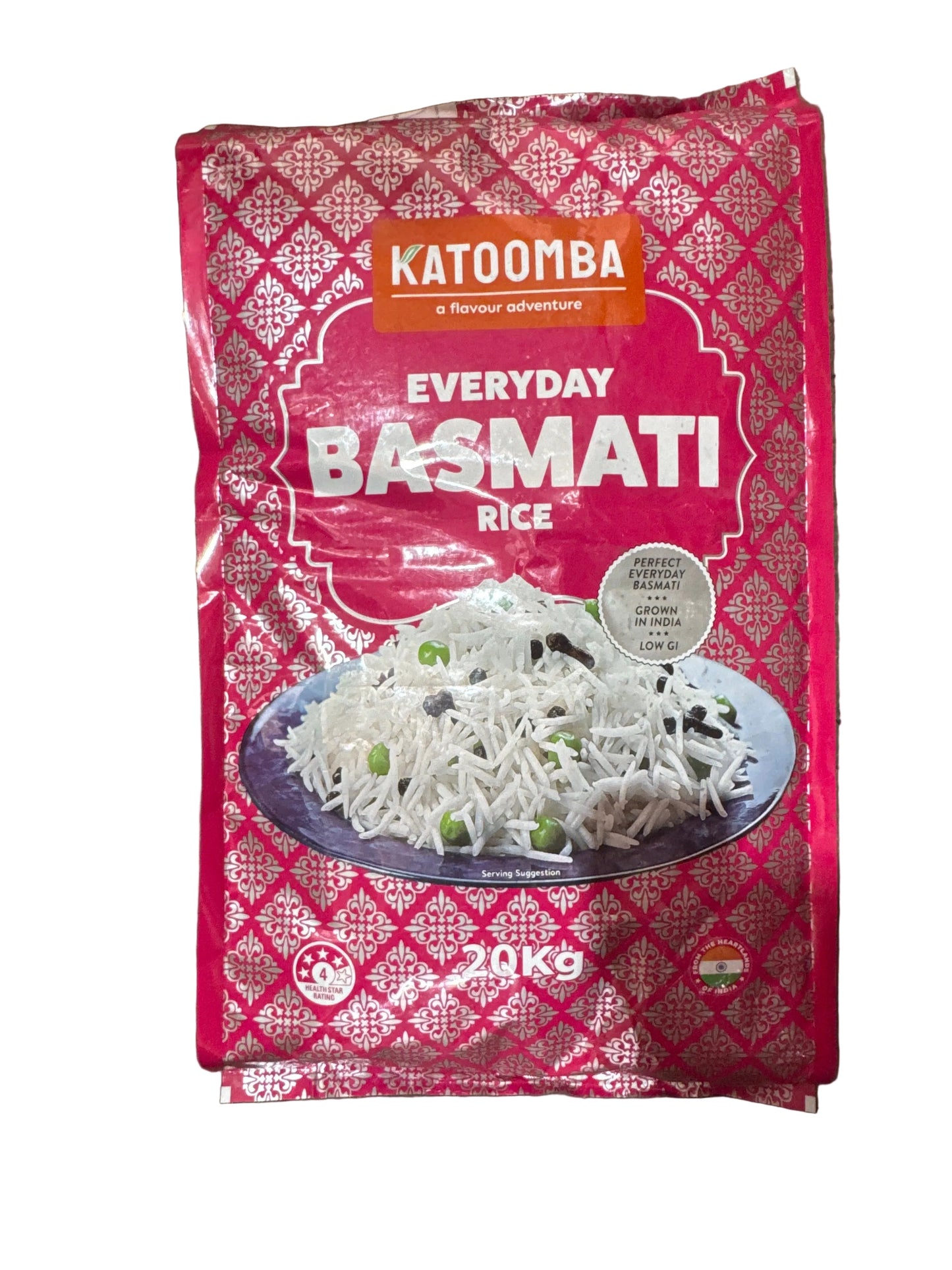 KATOOMBA EVERYDAY BASMATI RICE 20 KG