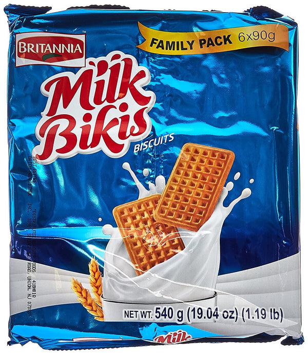 Britannia Milk Bikis Family Pack 540g