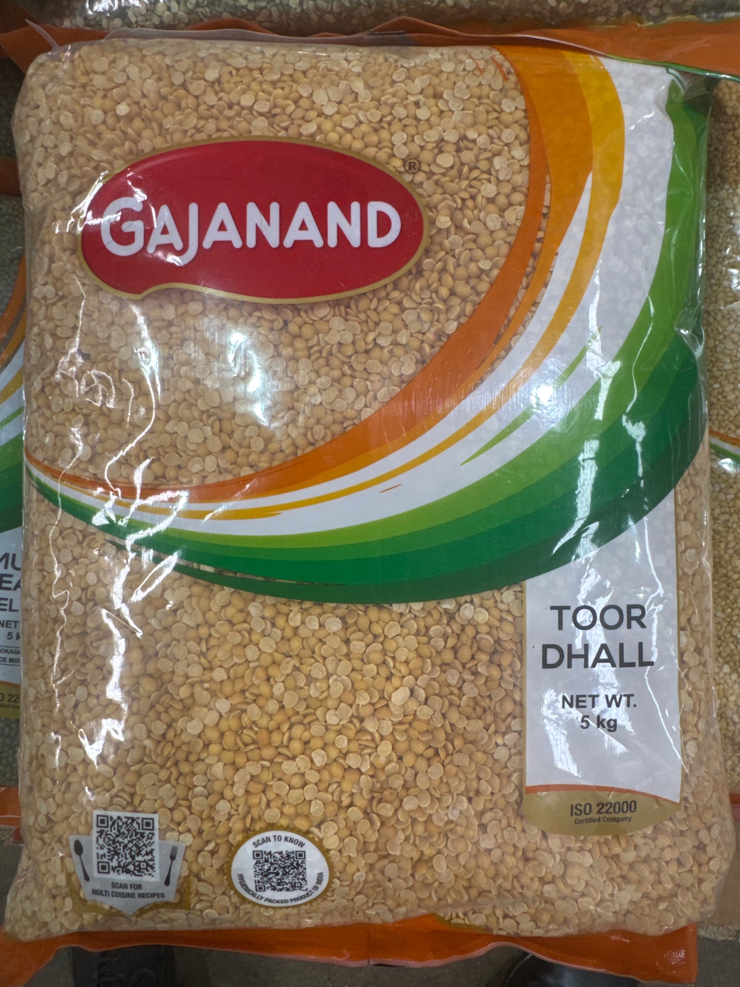 Gajanand Toor Dal 5kg
