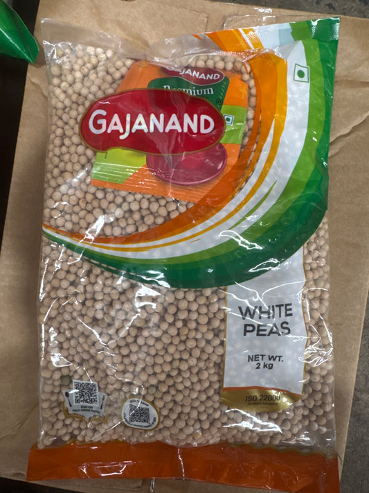 Gajanand White Peas 2kg