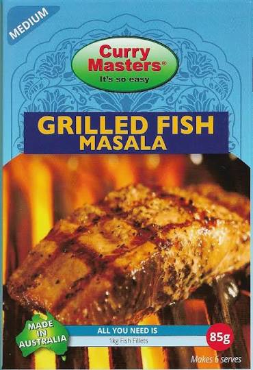 Curry Masters Grill Fish Masala 85g