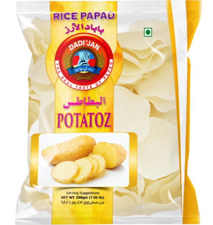 Dadi Jan Potatoz Papad 200g