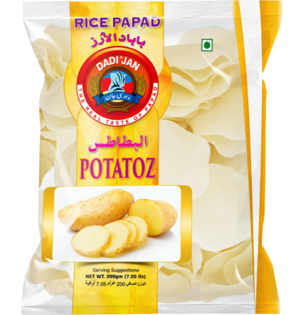 Dadi Jan Potatoz Papad 200g