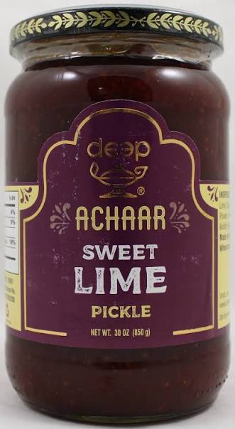 Deep Sweet Lime Pickle 850g