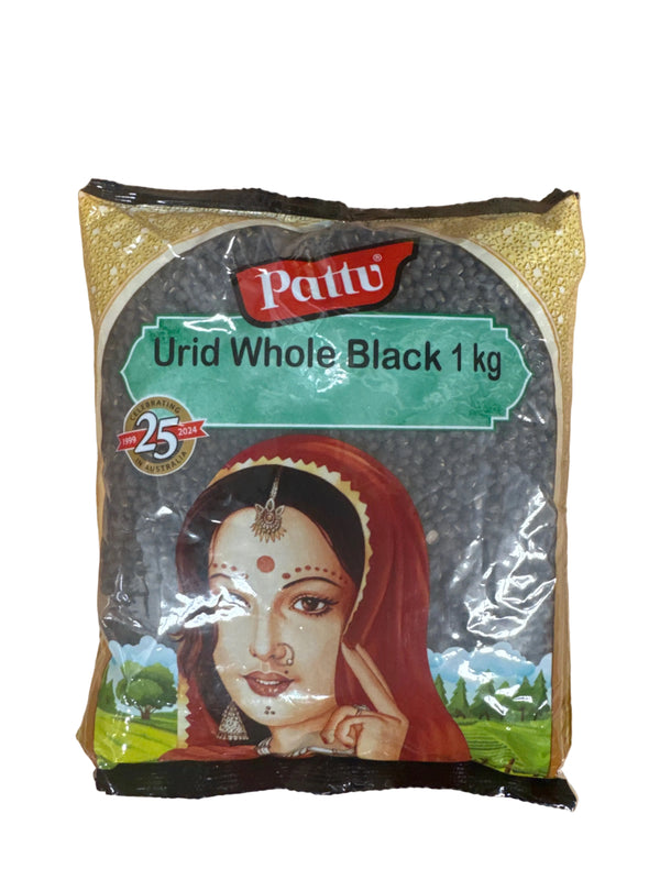 Pattu Urid Whole Black 1kg