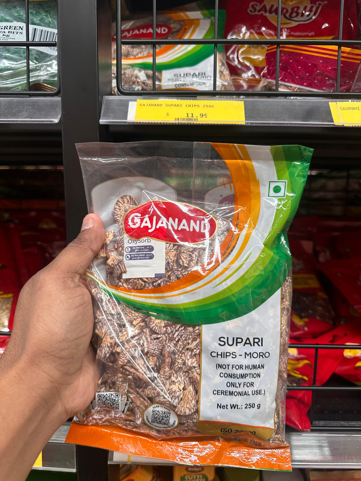 Gajanand Supari Chips Moro 250g