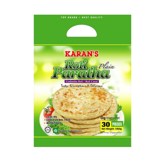 Karan's Plain Roti Paratha 30pcs 1950g