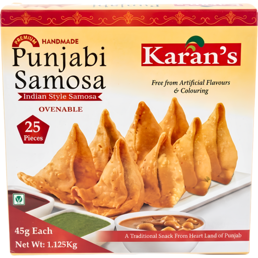 Karan's Punjabi Samosa 25pcs 45g