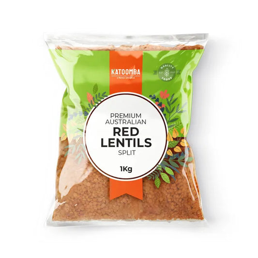 Katoomba Australian Red Lentils Split 1kg