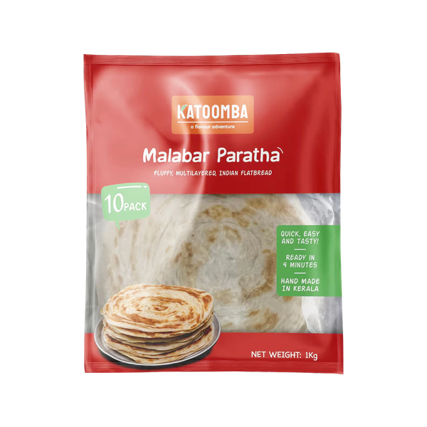 Katoomba Malabar Paratha Wrap 125g X 10pc
