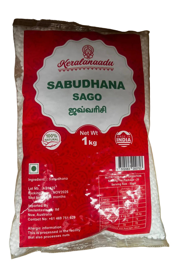 Keralanaadu Sabudana Sago 1 kg