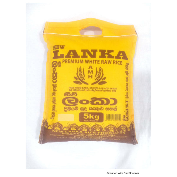 Lanka Delight White Raw Rice 5kg