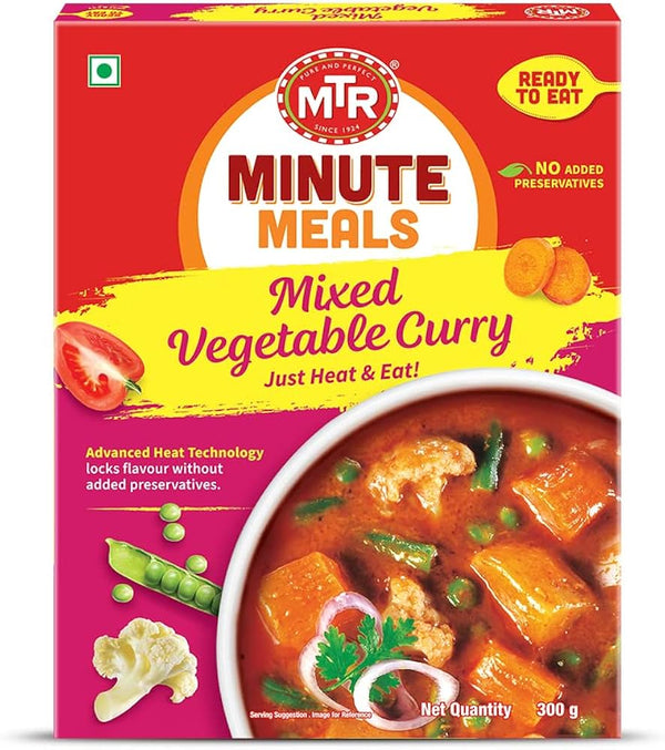 MTR RTE Mixed Vegetable Curry /300g