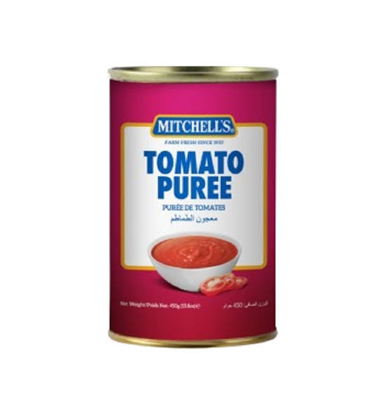 Mitchell's Tomato Puree 450 Gm