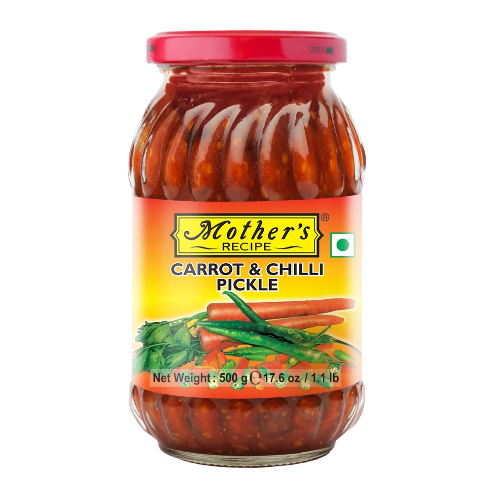 Mother Carrot &Chilli Pickle 500 Gm