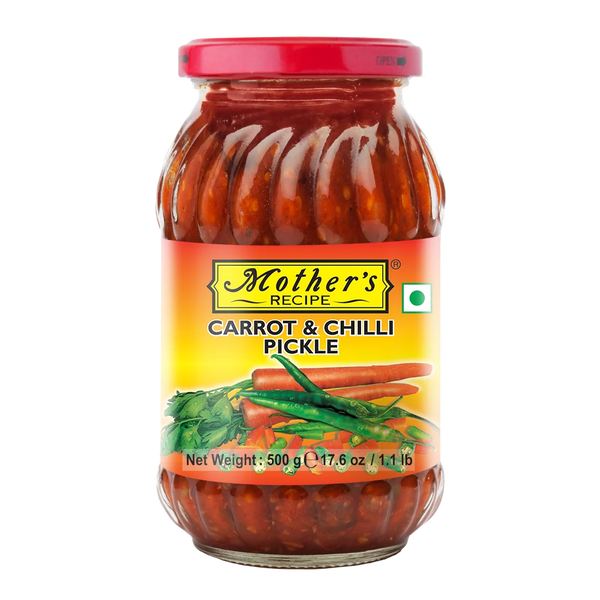 Mother Carrot &Chilli Pickle 500 Gm