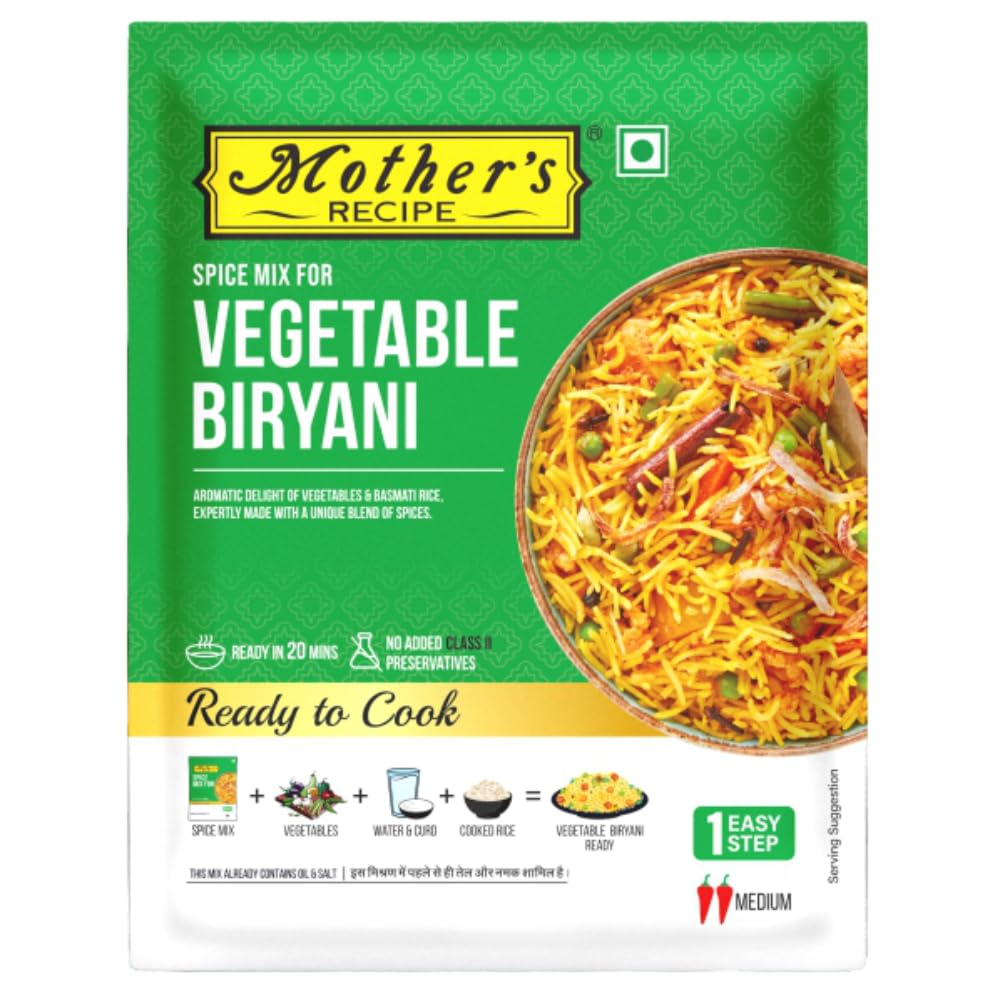 Mother RTC Vegetable Biryani 80g