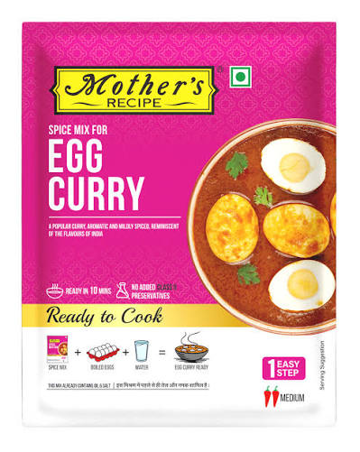 Mother's RTC Egg Curry 80g