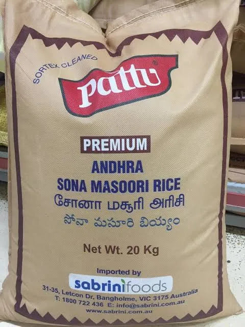 Pattu Andhra Sona Masoori 20kg