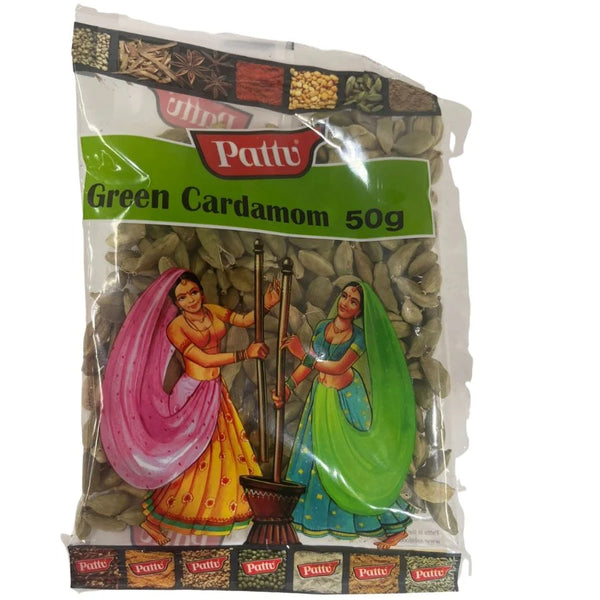 Pattu Green Cardamom 50 Gm