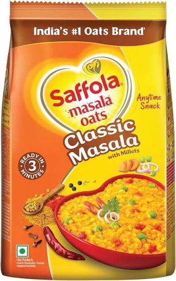 Saffola Classic Masala Oats 482g