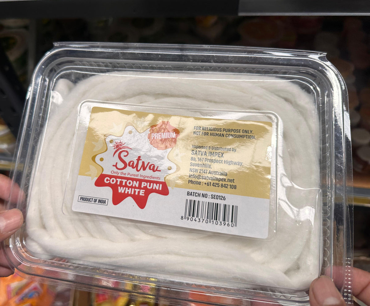 Satva Cotton Puni White - Pooja Cotton