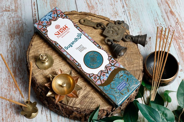 Shah Sugandhom Masala Incense Sticks 50g available online from India in Sydney
