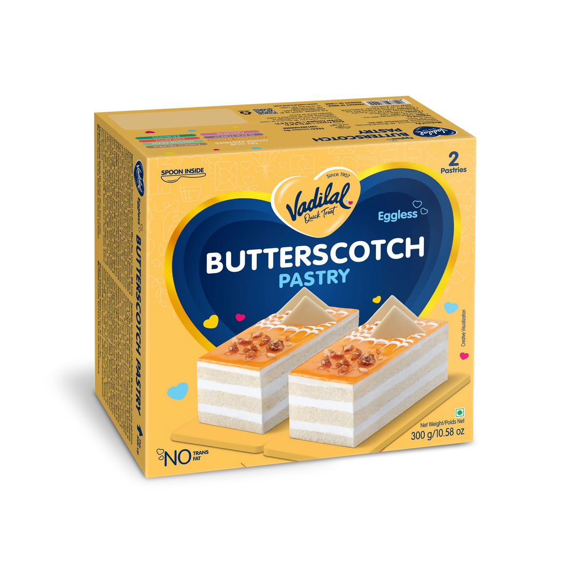 Vadilal Butterscotch Pastry 300g
