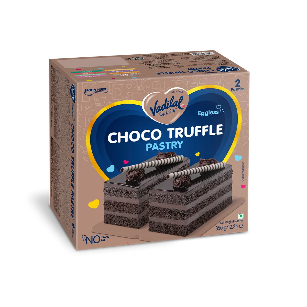 Vadilal Choco Truffle Cake 454g