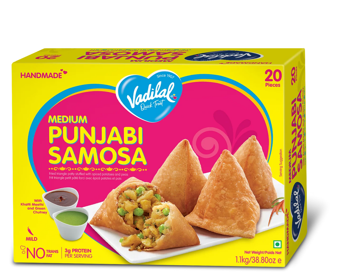 Vadilal Medium Punjabi Samosa 1000g