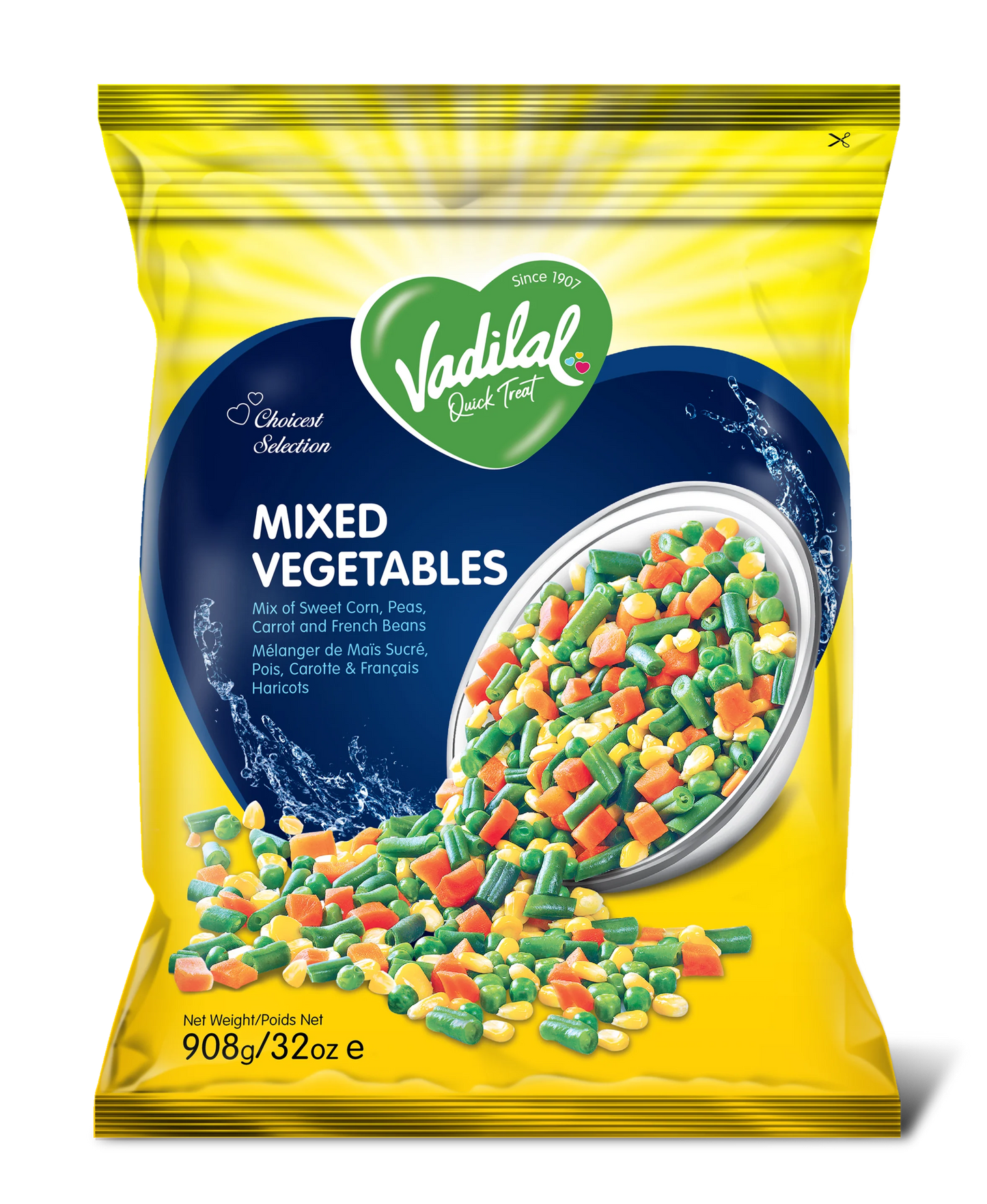 Vadilal Mixed Veg (Indian Style) 908g