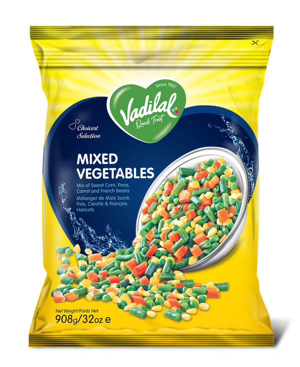 Vadilal Mixed Veg(indian Style) 908g