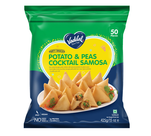 Vadilal Potato & Peas Cocktail Samosa 425g