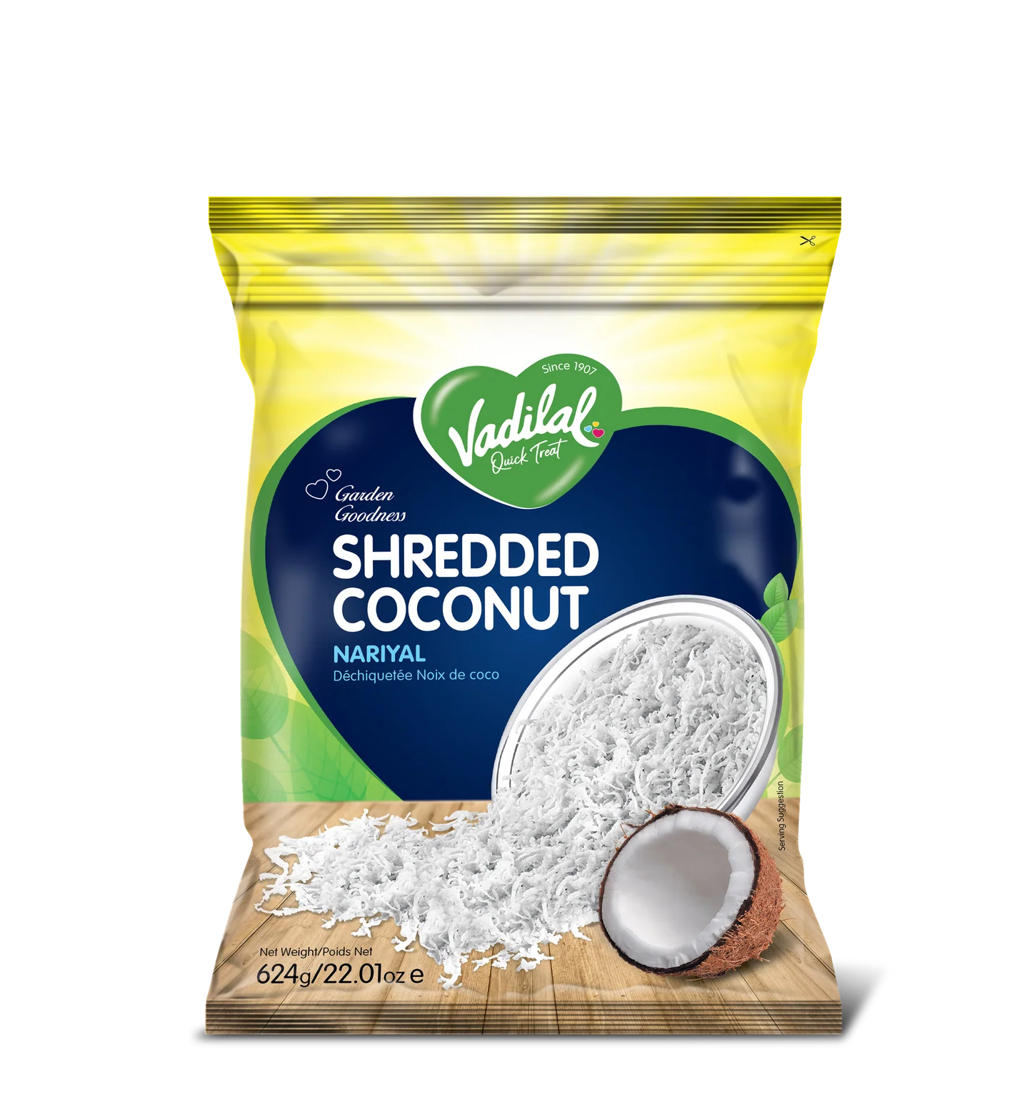 Vadilal Shredded Coconut 624g