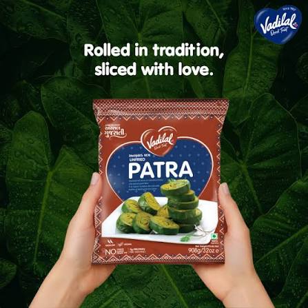 Vadilal Unfried Patra Rolls 908g