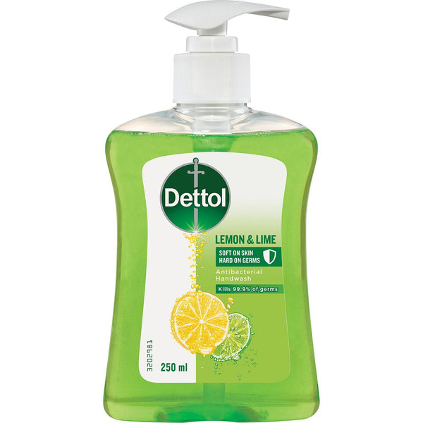 Dettol LEMON & LIME  Antibacterial Handwash 250 ml