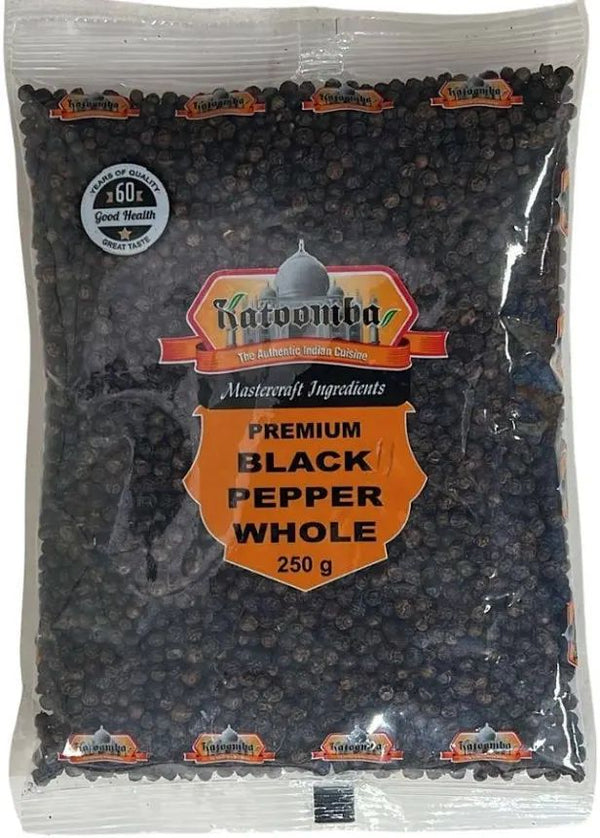 BLACK PEPPER WHOLE 250 G