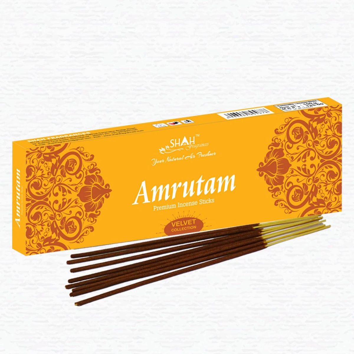 Shah Amrutam Incense Sticks 100g available online from India in Sydney