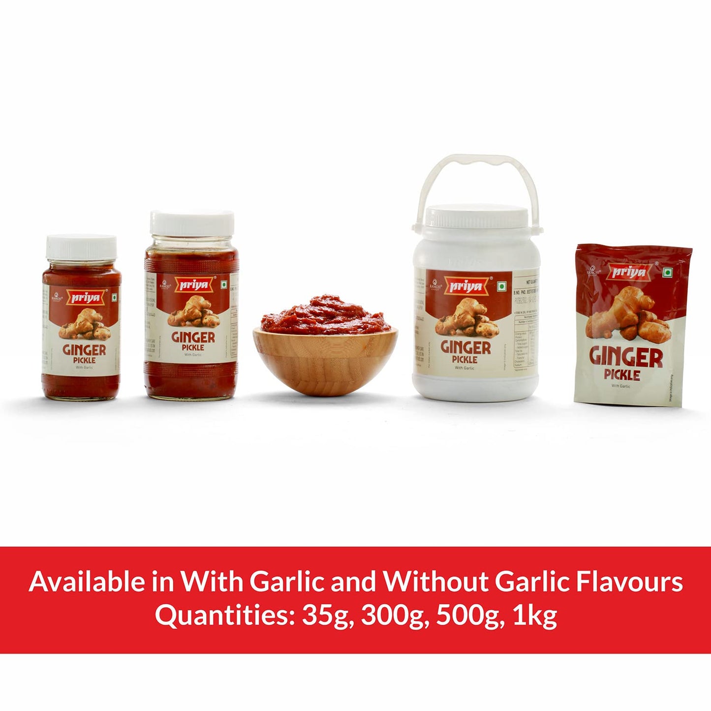 Pirya Ginger Pickle 1 kg