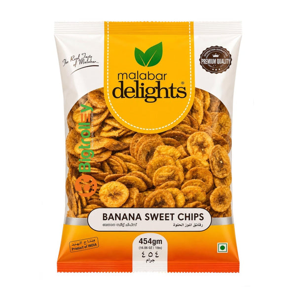 Malabar Delight Banana Sweet Chips Long Slice 400 g