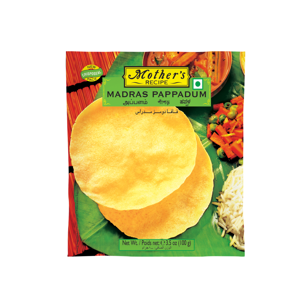 Mothers Madras Pappadum 100 g