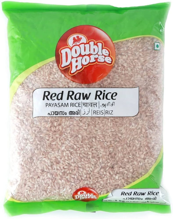 Double Horse Red Raw Rice(Payasam) Rice 1 kg