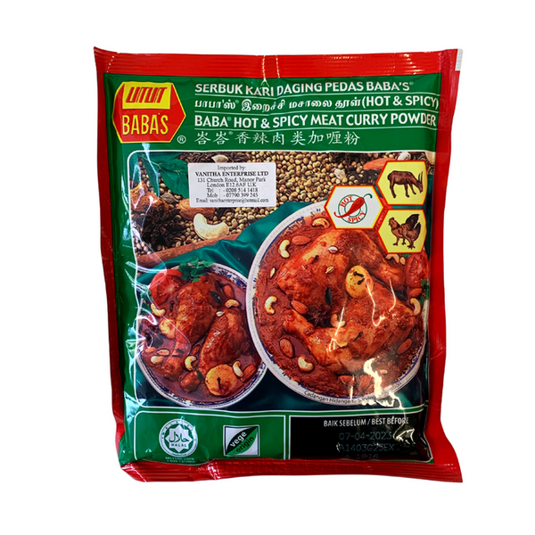 Baba'S Meat Hot & Spicy 250 g